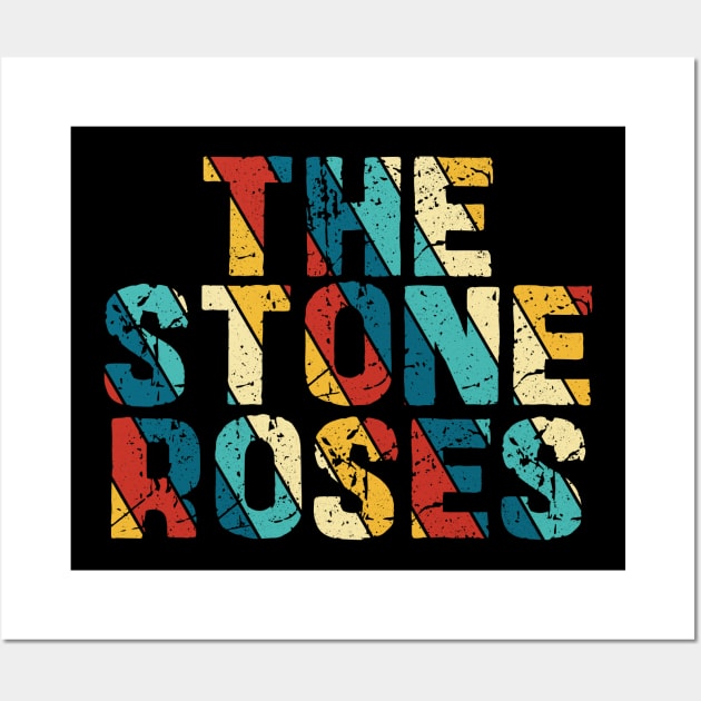 Retro Color - The Stone Roses Wall Art by Arestration